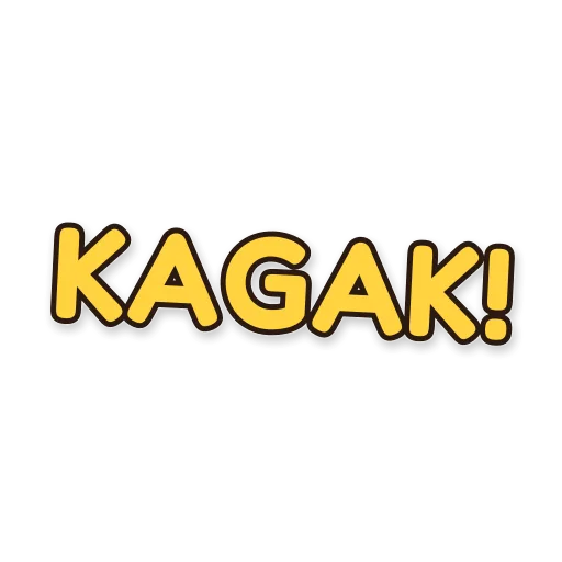 Tulisan KAGAK!