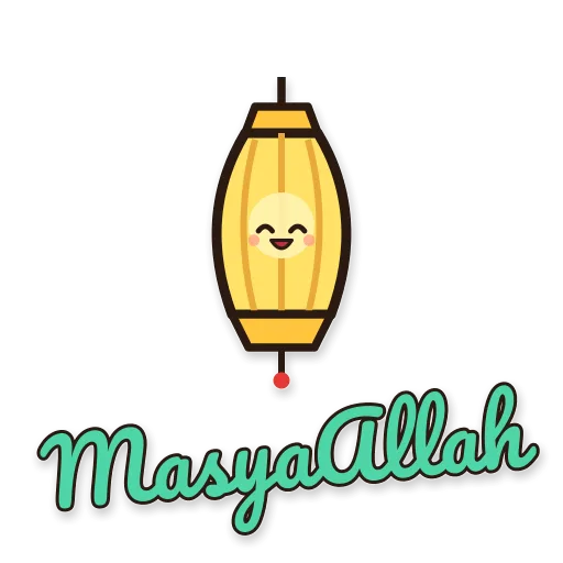 Lentera, tulisan MasyaAllah