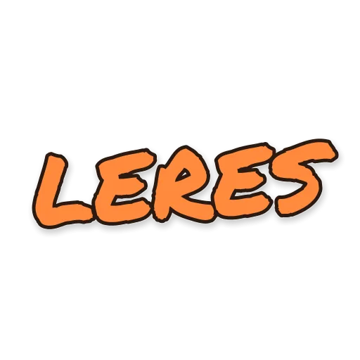 Tulisan LERES