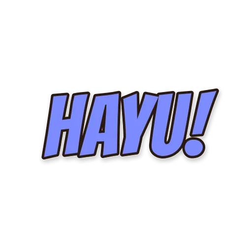 Tulisan HAYU!