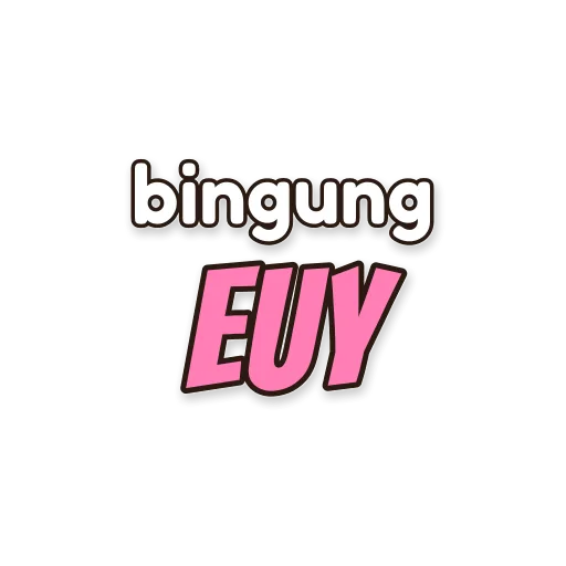 Tulisan bingung euy
