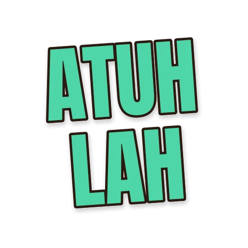 Tulisan ATUH LAH